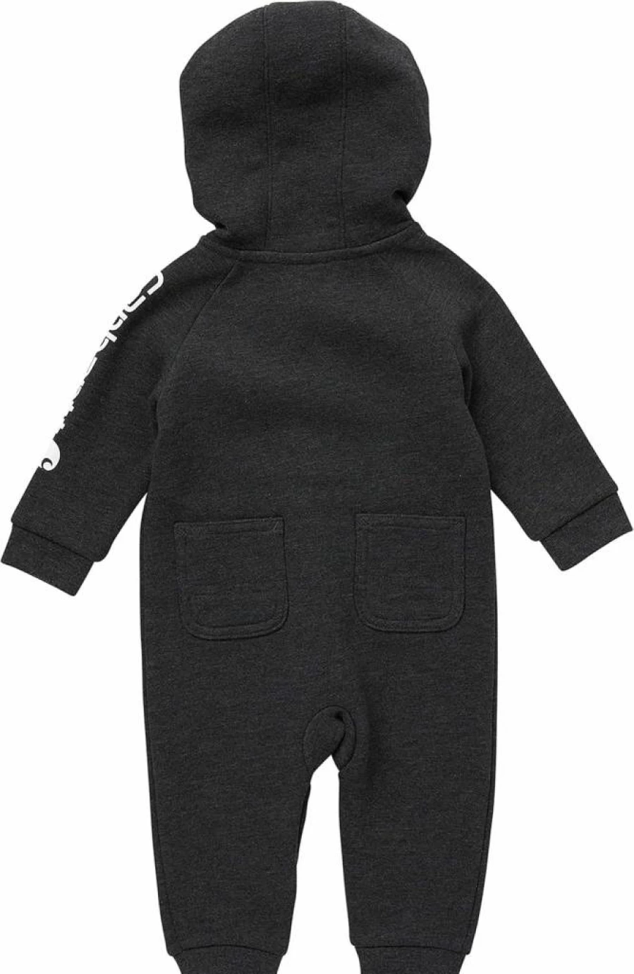 Carhartt Boys' Long-Sleeve Zip-Front Hooded Coverall Work Jumpsuit Durable Kids' Overalls
