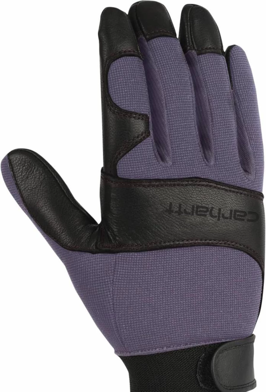 Carhartt Women's Dex II High Dexterity Work Gloves with System 5 Palm & Knuckle Protection