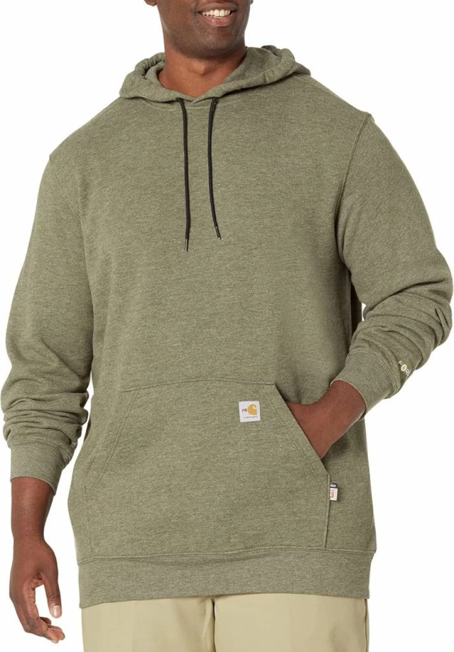 Carhartt Men's Flame Resistant Loose Fit Midweight Sweatshirt - FR Workwear for Safety & Comfort
