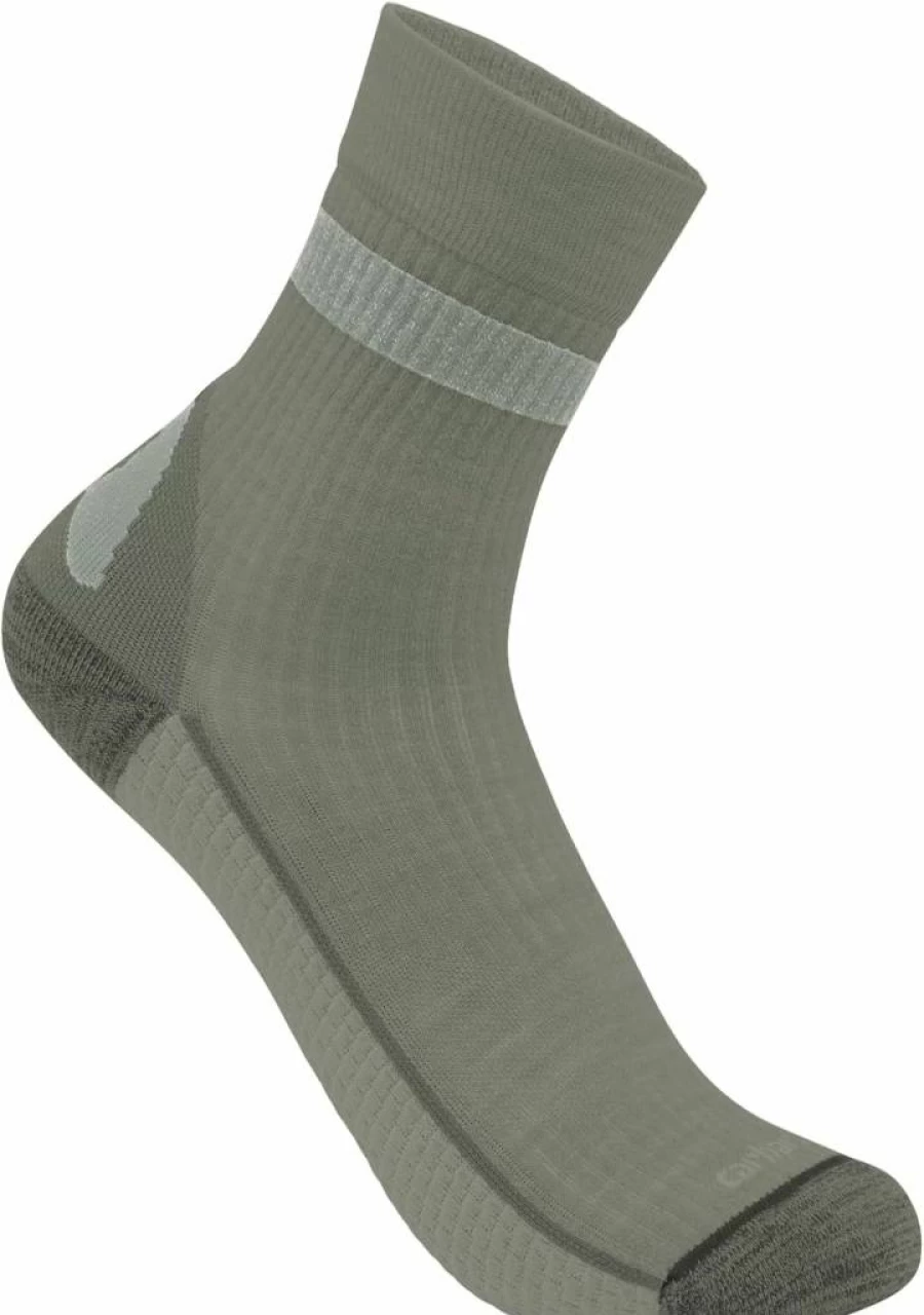 Carhartt Women's Lightweight Merino Wool Blend Short Crew Socks - Force Grid Synthetic Comfort Work Socks