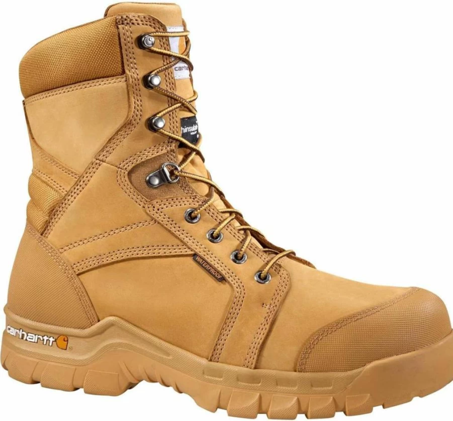 Carhartt CMF8058 Rugged Flex 8-Inch Waterproof Insulated Work Boot for Men