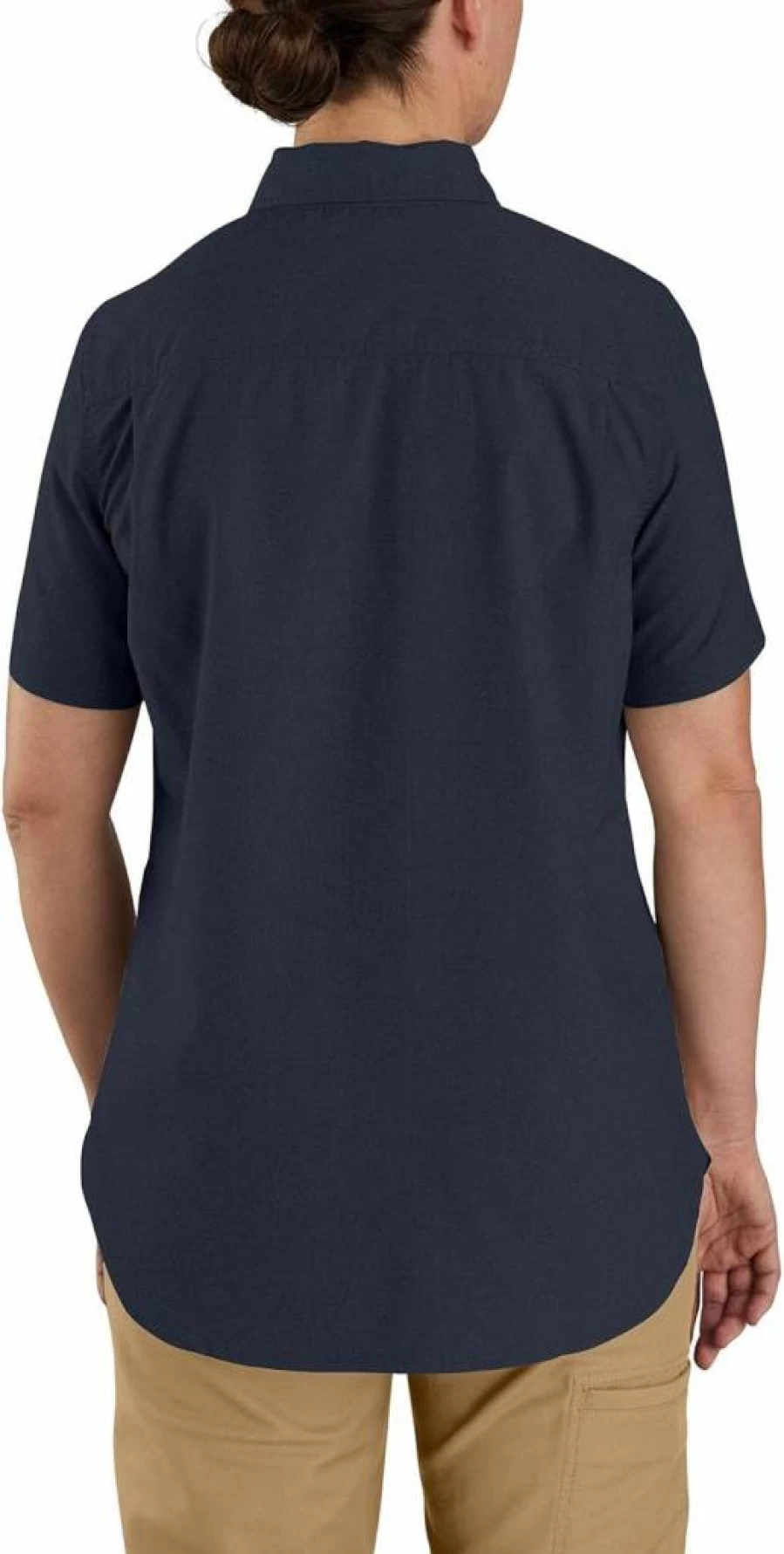 Carhartt Women's Force Relaxed Fit Lightweight Short Sleeve Work Shirt for Comfort & Durability