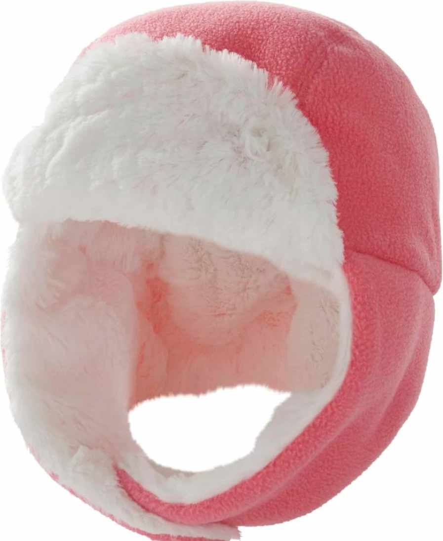 Carhartt Baby Girls' Winter Trapper Hat - Warm Fleece-Lined Cuffed Ear Flap Hat for Toddlers
