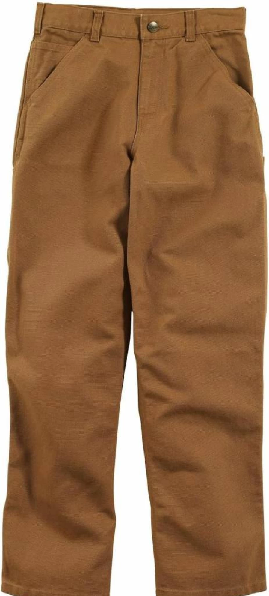 Carhartt Boys' CK8383 Denim Dungaree Pants - Durable Kids' Overalls for Play & Work
