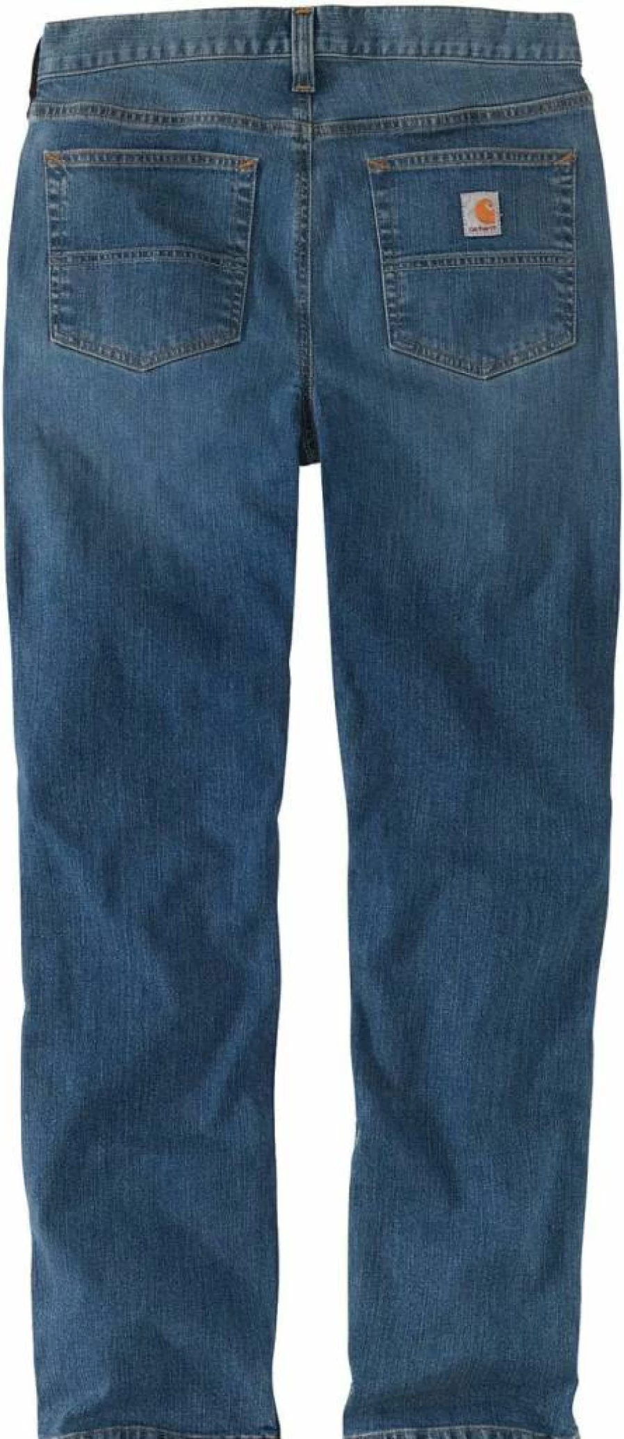 Carhartt Men's Rugged Flex Relaxed Fit Tapered Jeans - Durable Work Pants with 5-Pocket Design