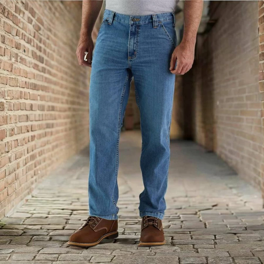 Carhartt Men's Rugged Flex Relaxed Fit Utility Work Jeans Durable Comfort