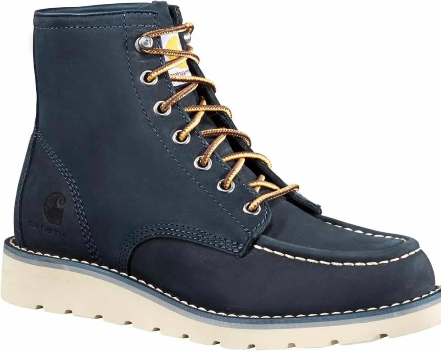 Carhartt Women's Fw6022W 6-Inch Moc Toe Wedge Work Boot