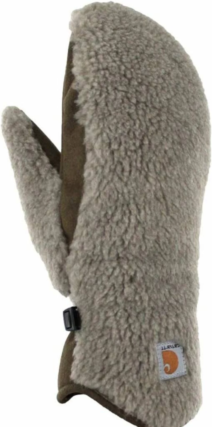 Carhartt Women's Sherpa Lined Winter Mittens - Warm Fleece Gloves for Cold Weather