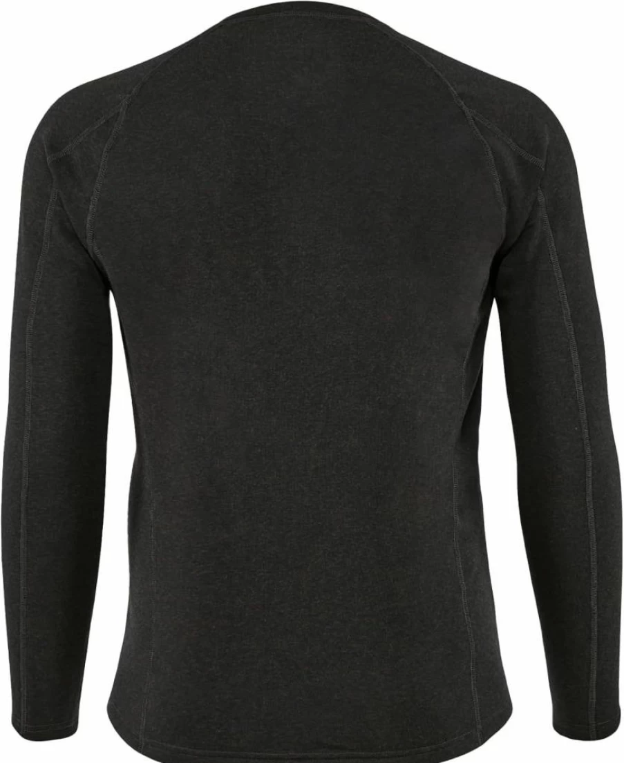 Carhartt Men's Heavyweight Fleece Base Layer Crewneck Top - Synthetic Wool-Blend for Warmth & Durability