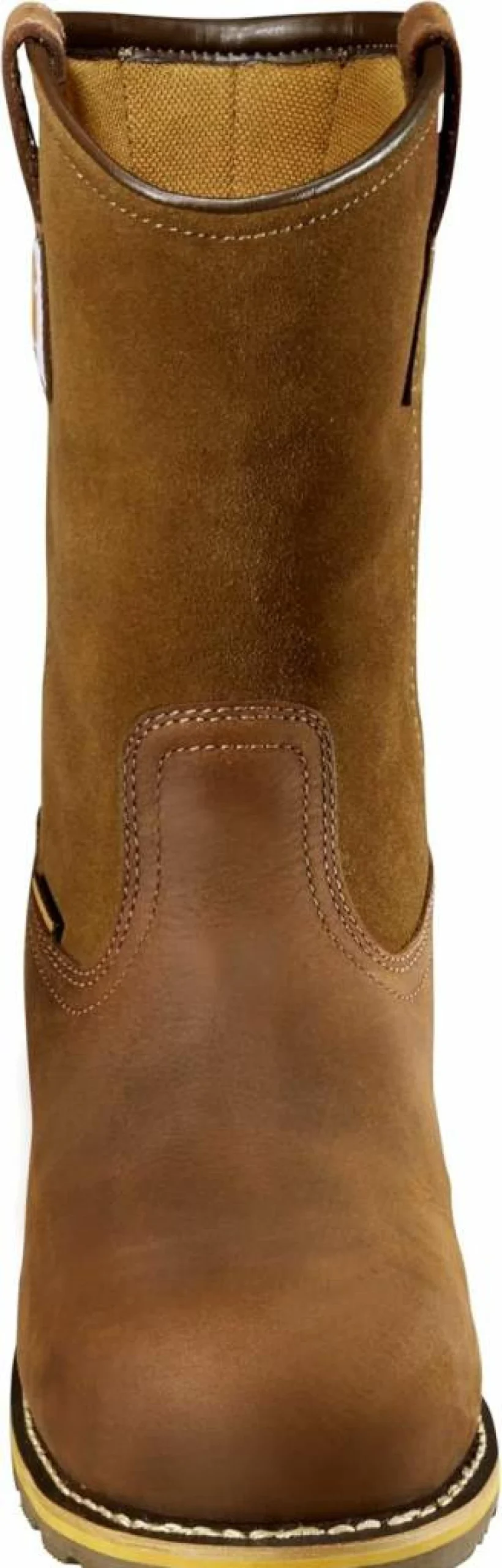Carhartt Men's Waterproof Pull-On Work Boot with Composite Toe - CMP1453 10-Inch Safety Boot