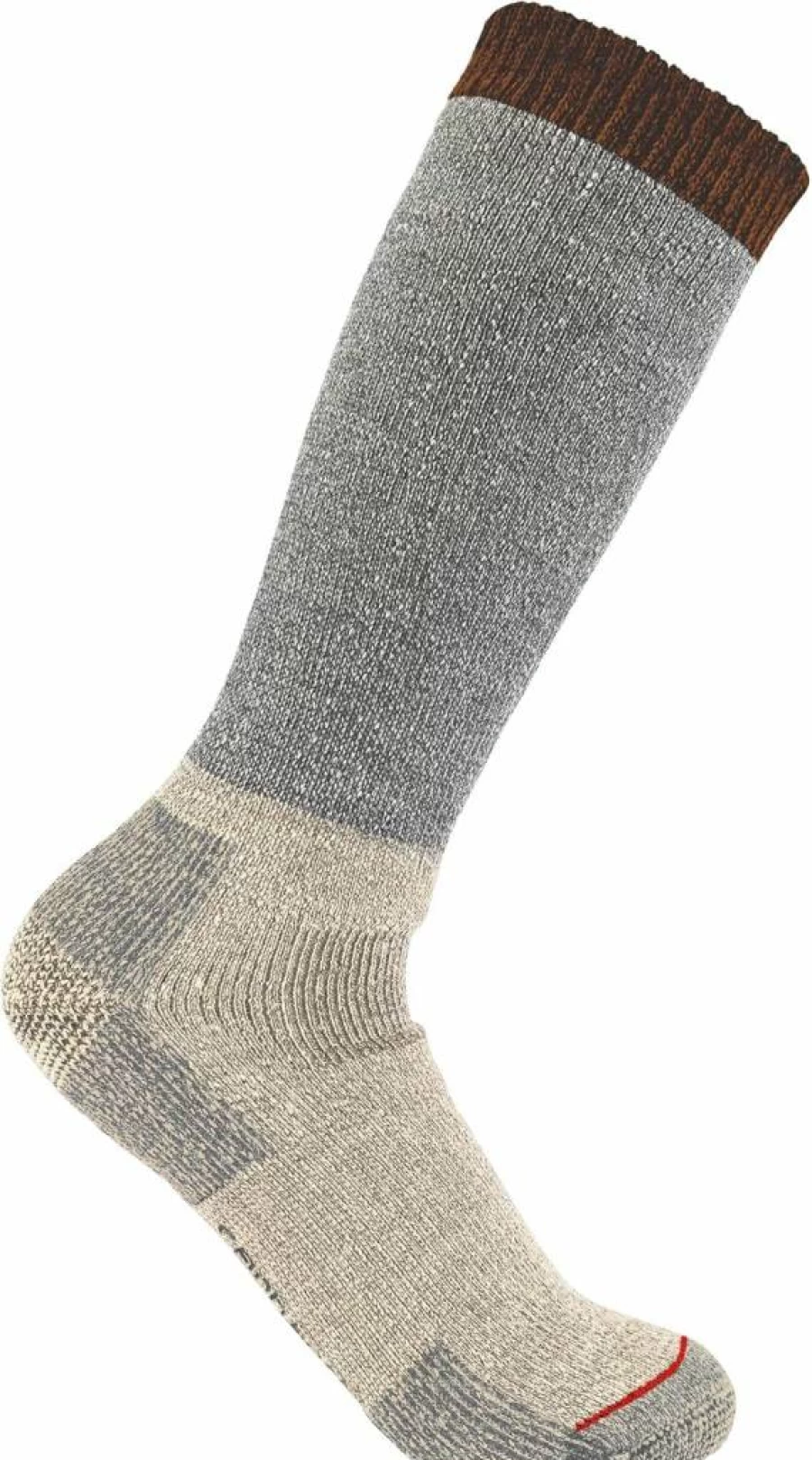 Carhartt Men's Heavyweight Wool Blend Boot Socks - Durable Work Socks for Cold Weather