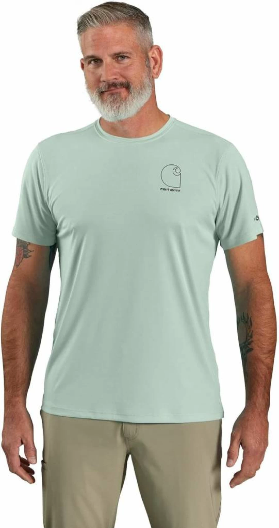 Carhartt Men's Force Sun Defender Lightweight Short-Sleeve T-Shirt 106163 UPF Protection Workwear