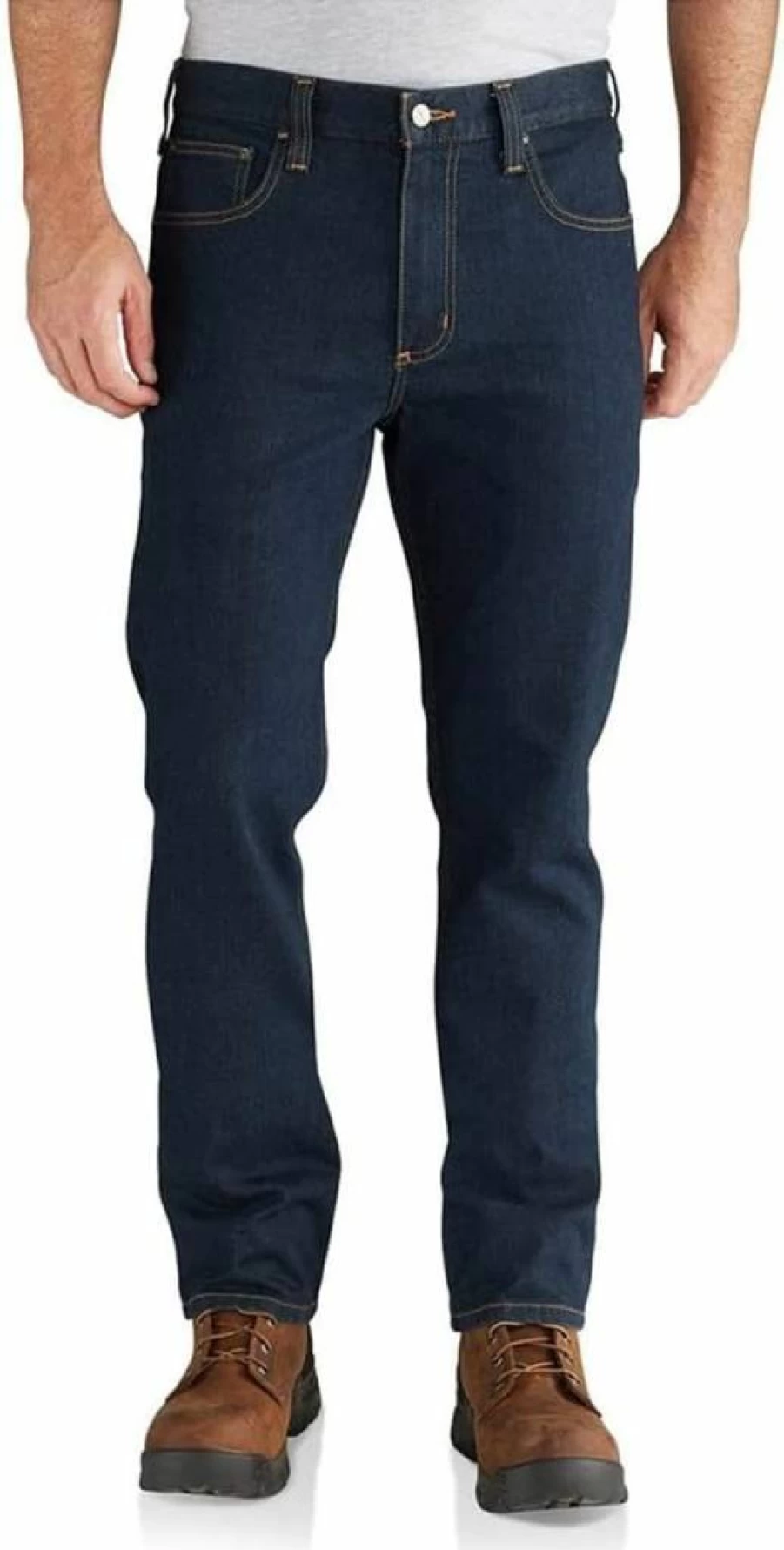 Carhartt Men's Full Swing Slim Fit Tapered Jeans - 102807 Workwear Denim Pants