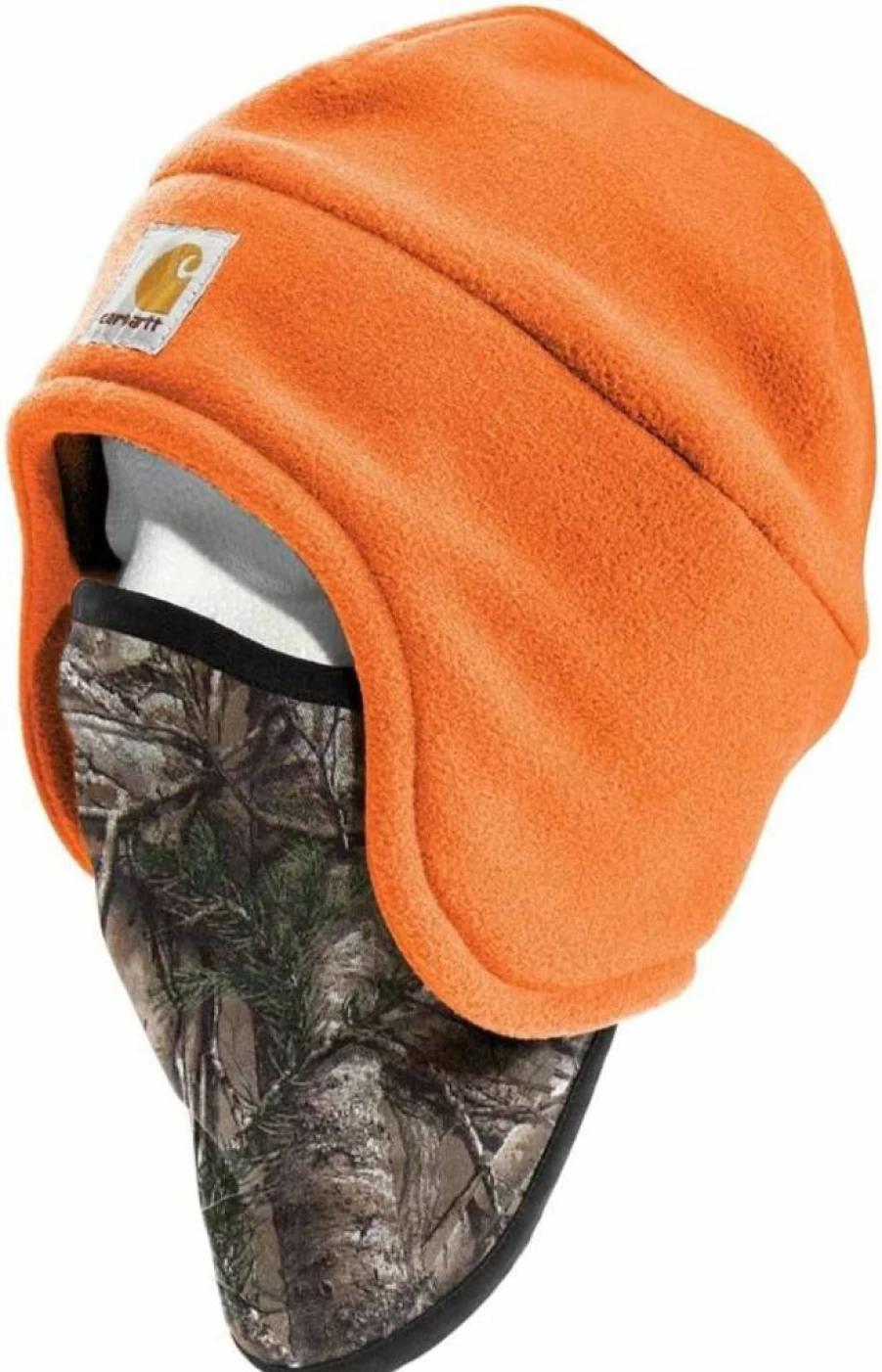 Carhartt Men's 2-in-1 Fleece Lined Beanie Winter Hat for Cold Weather