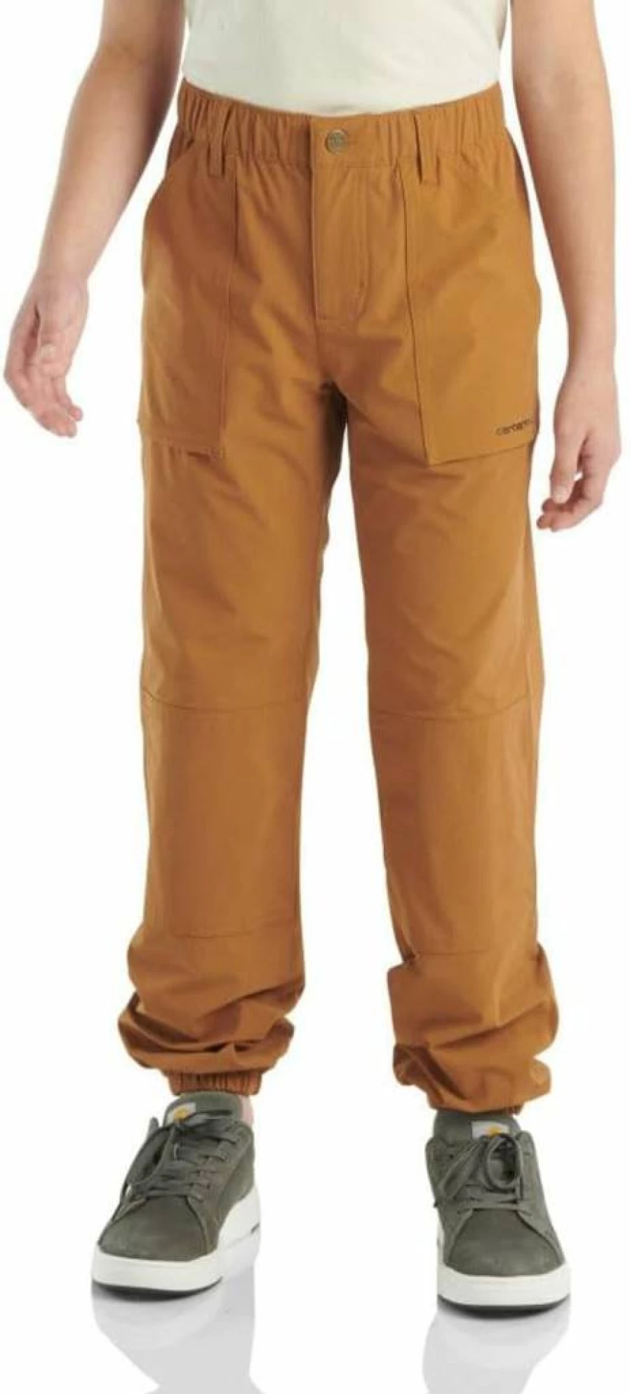 Carhartt Boys' CK8443 Rugged Flex Loose Fit Utility Jogger Pants for Active Kids