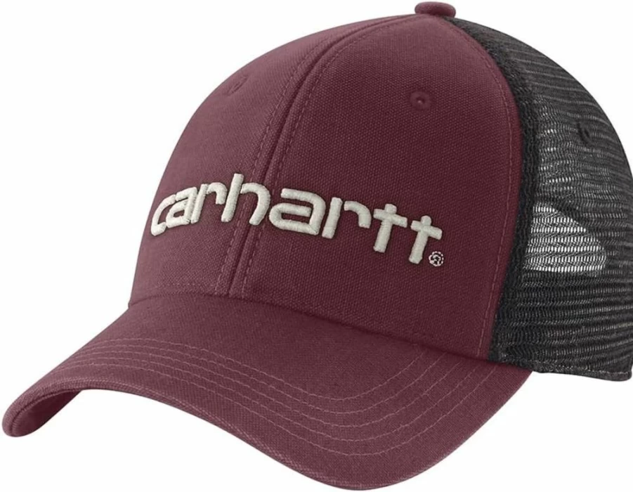 Carhartt Men's Dunmore Adjustable Ball Cap - Durable Cotton Twill Hat for Work & Outdoor