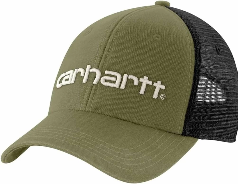 Carhartt Men's Dunmore Adjustable Ball Cap - Durable Cotton Twill Hat for Work & Outdoor