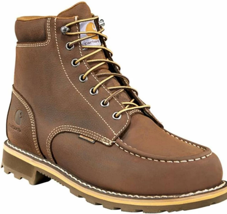 Carhartt Men's CMW6197 Traditional Welt Work Boot - Durable Leather Construction for Safety and Comfort