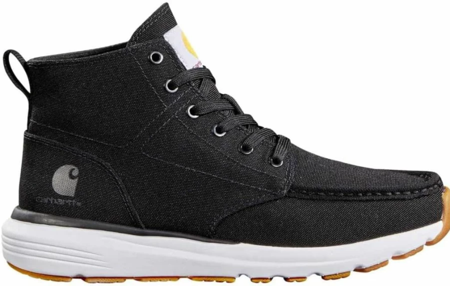Carhartt Women's Haslett Moc Toe Canvas Chukka Boots - Durable Work Shoes for Women