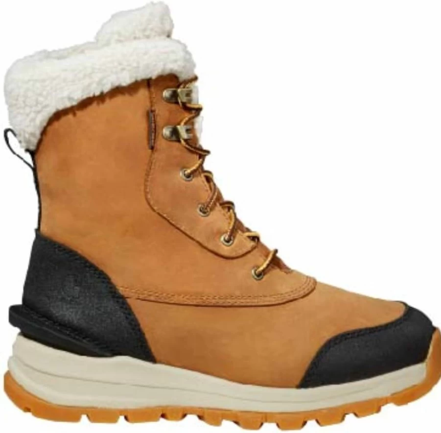 Carhartt Men's Pellston 8 Inch Waterproof Insulated Winter Work Boots with Soft Toe for Cold Weather