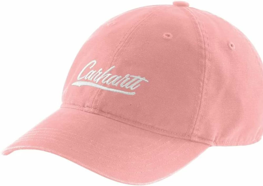 Carhartt Women's Canvas Script Graphic Baseball Cap | Stylish & Durable Adjustable Hat