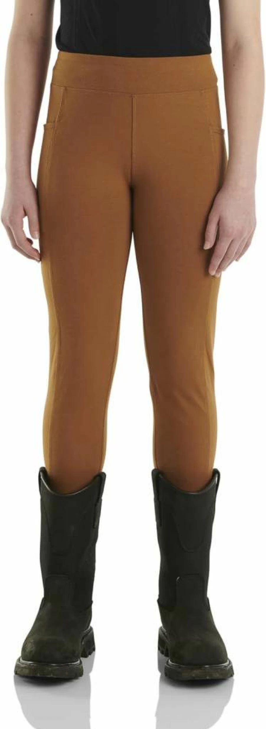 Carhartt Girls' Durable Fitted Utility Leggings for Active Wear