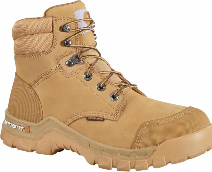 Carhartt Men's CMF6356 Rugged Flex 6-Inch Waterproof Composite Toe Work Boot