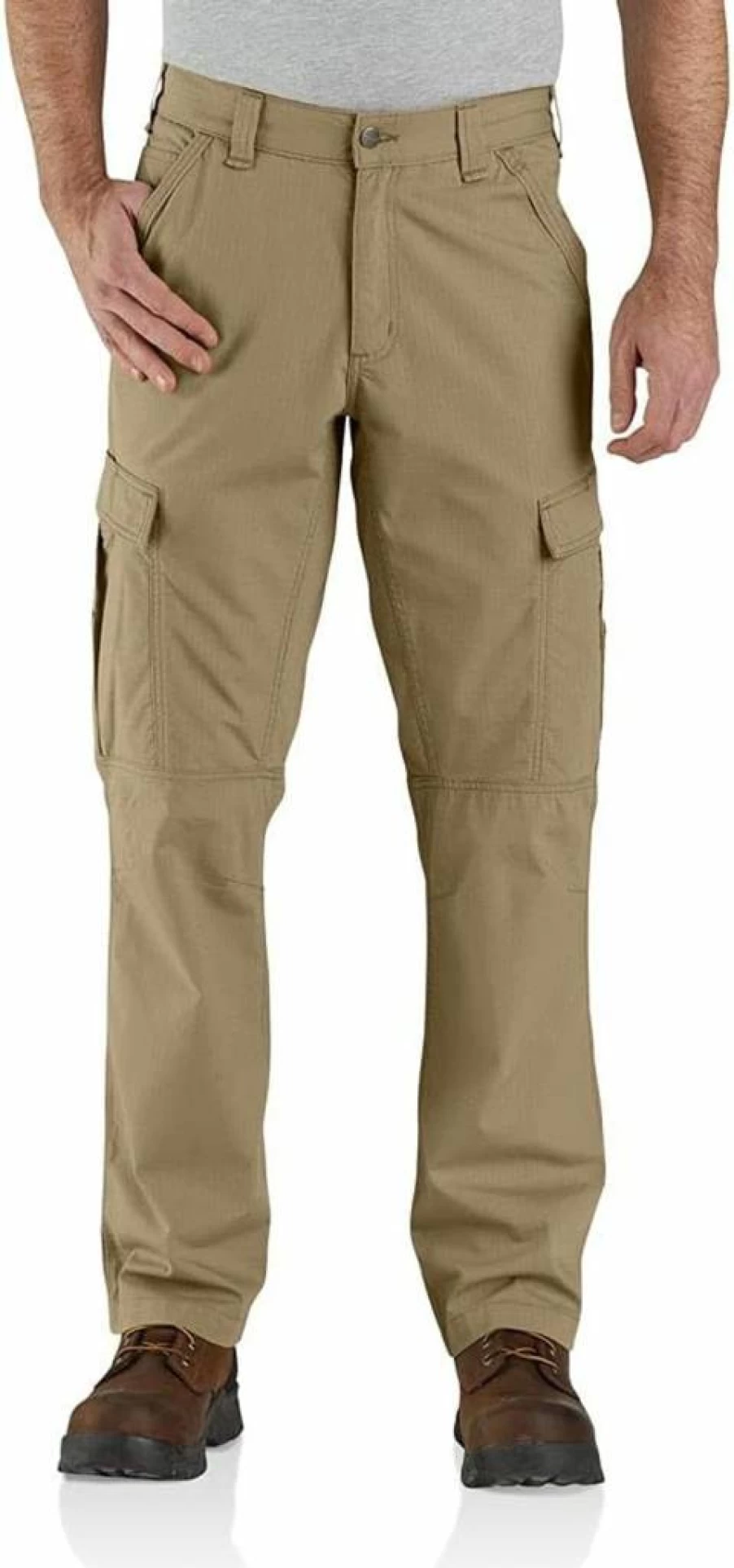 Carhartt Men's Relaxed Fit Ripstop Cargo Work Pants Durable Utility Tactical Pants