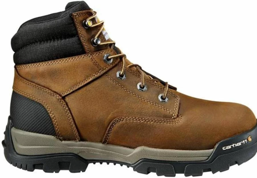Carhartt CME6347 Ground Force Waterproof Steel Toe Work Boot for Men - Durable Safety Footwear
