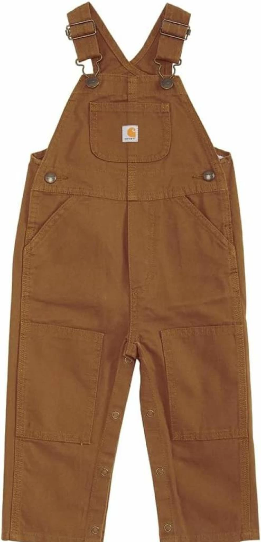 Carhartt Baby Boys' Durable Canvas Bib Overalls - Comfortable Workwear for Toddlers