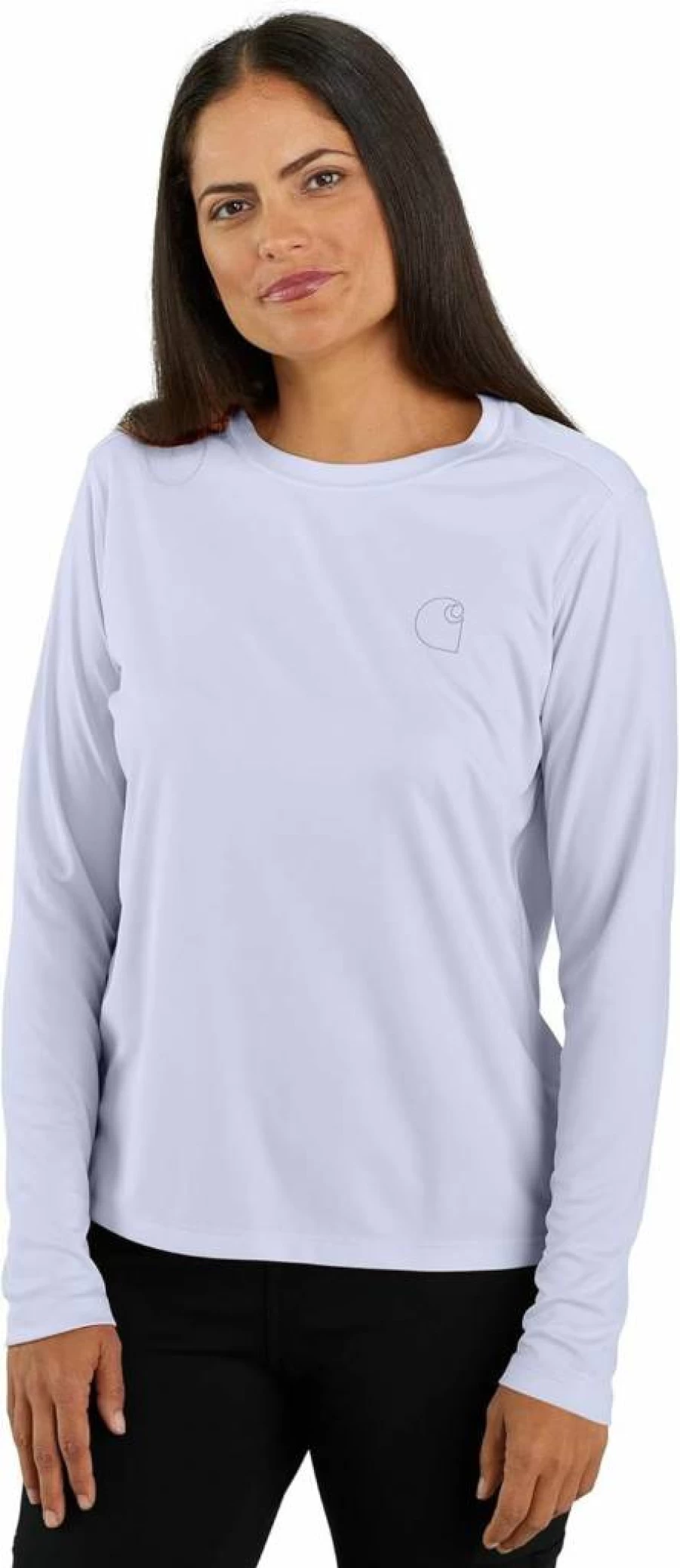 Carhartt Women's Force Sun Defender Relaxed Fit Long Sleeve Shirt 106632 UPF Protection Workwear