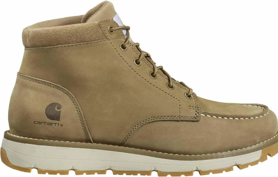 Carhartt Men's Millbrook Steel Toe Moc Toe Wedge Work Boots for Safety and Durability