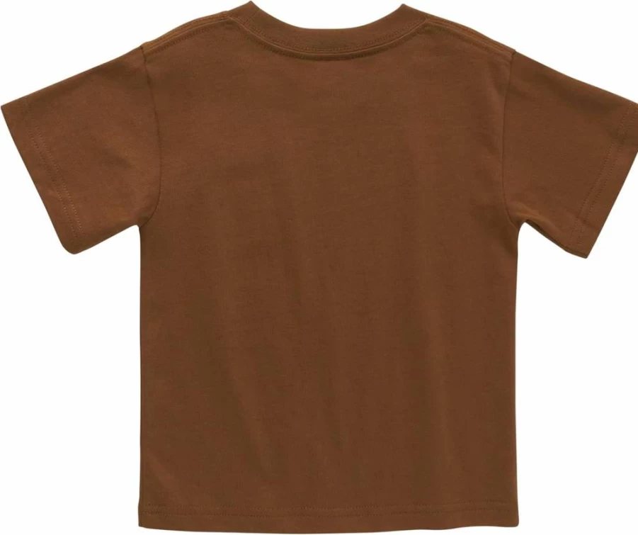 Carhartt Boys' Short-Sleeve Tool Pocket T-Shirt - Durable Ca6509 Workwear for Kids