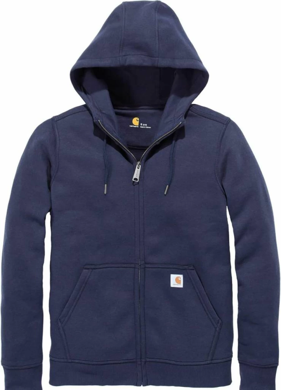 Carhartt Women's Hoodie | Durable Cotton Fleece Pullover with Front Pocket | Casual & Comfortable Streetwear