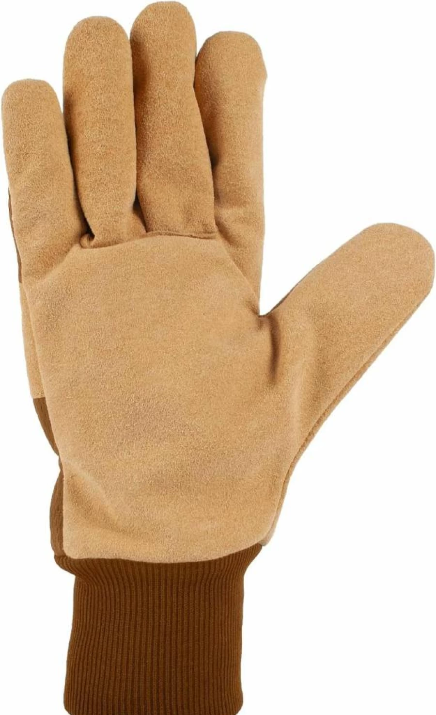 Carhartt Women's GW0836W Synthetic Suede Knit Cuff Winter Gloves for Warmth & Durability