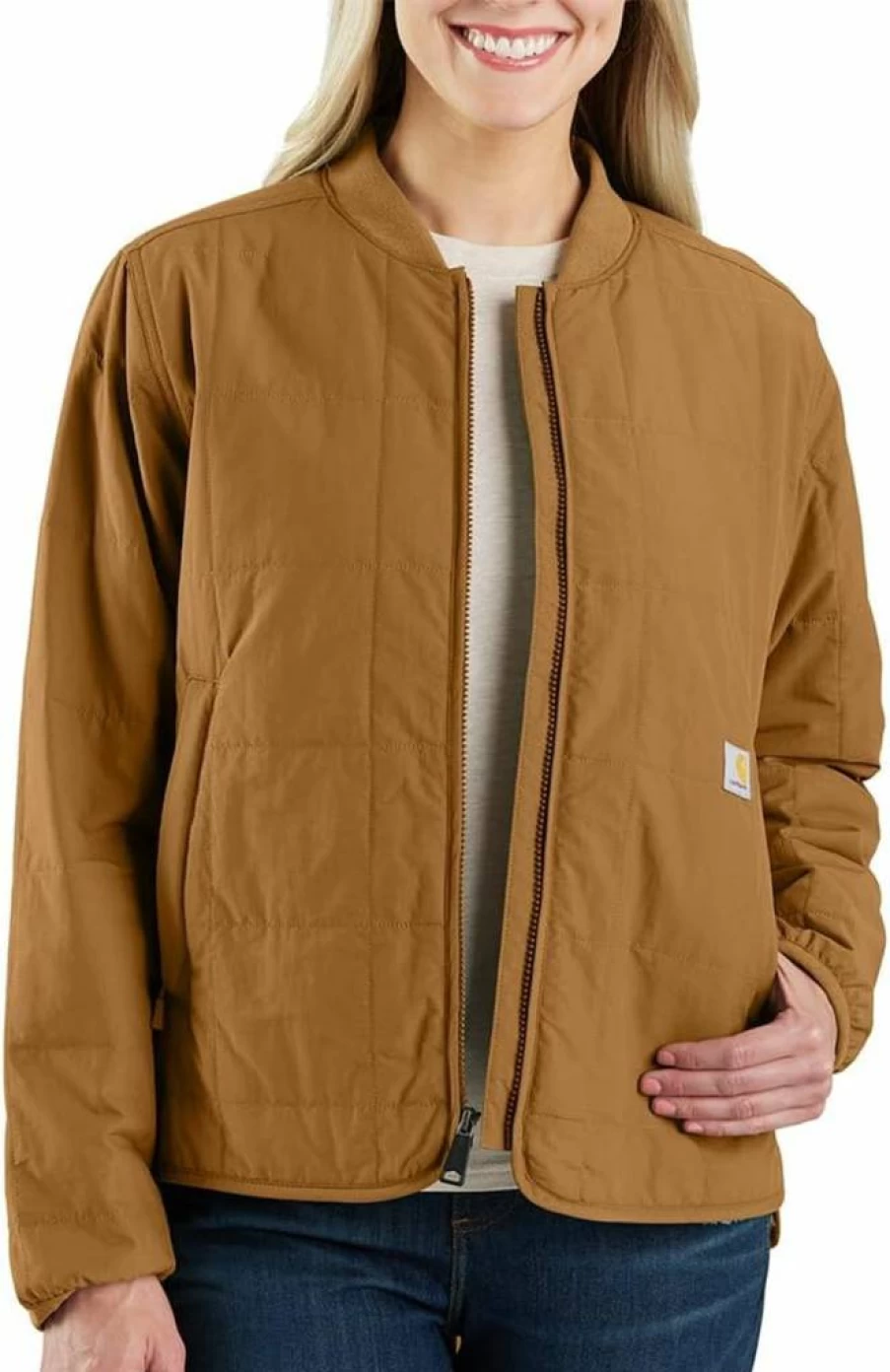 Carhartt Women's Rain Defender Loose Fit Lightweight Water-Resistant Jacket