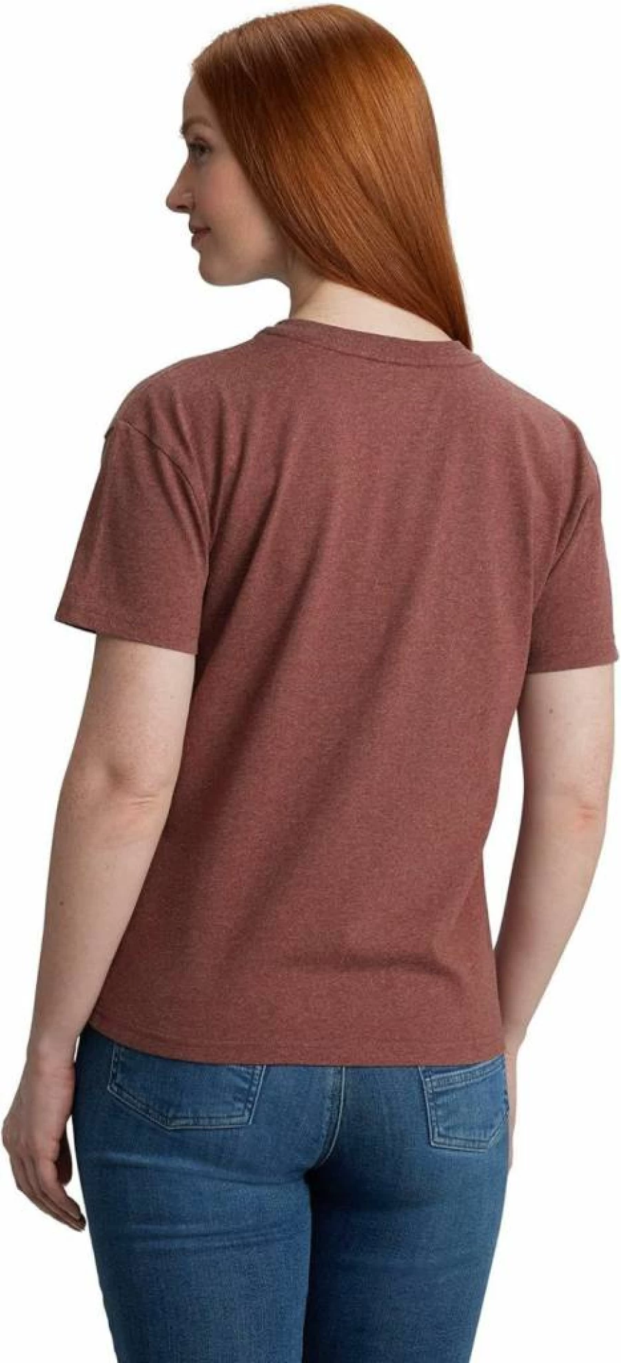 Carhartt Women's Loose Fit Short-Sleeve Heavyweight Henley T-Shirt - Durable Casual Workwear Top