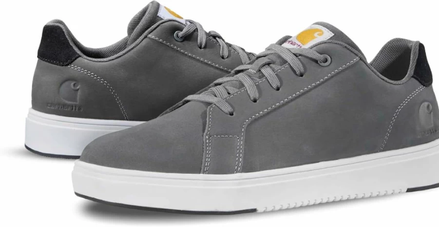 Carhartt Women's Detroit Leather Sneakers - Durable Comfortable Casual Shoes for Women