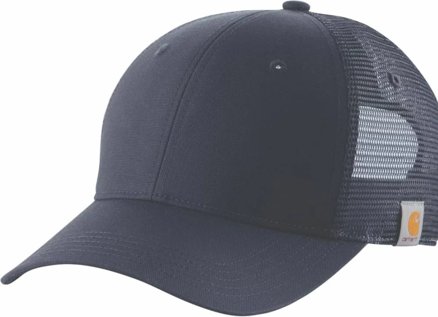 Carhartt Men's Rugged Professional Canvas Mesh-Back Baseball Cap - Durable Work Hat
