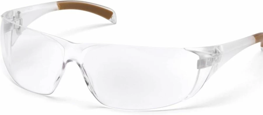 Carhartt Billings Safety Glasses - Clear Anti-Fog Lenses, Durable Protective Eyewear for Work & Outdoor Use