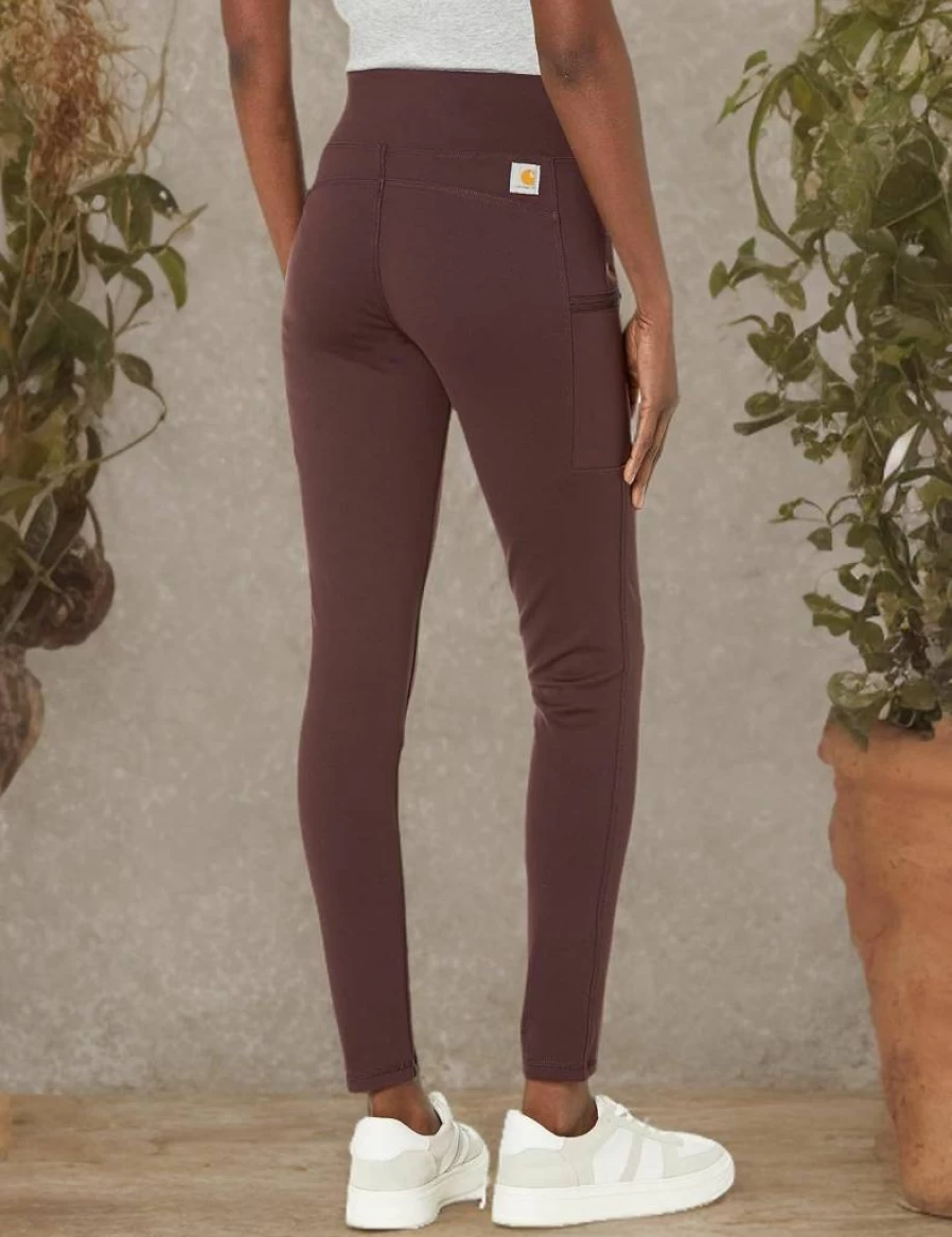 Carhartt Women's Force Lightweight Utility Leggings - Durable Work Pants for Women