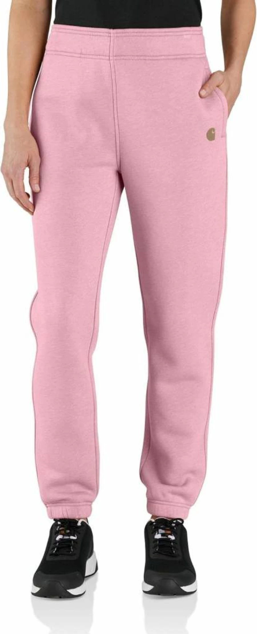 Carhartt Women's Relaxed Fit Fleece Jogger Pants - Comfortable Casual Lounge Sweatpants