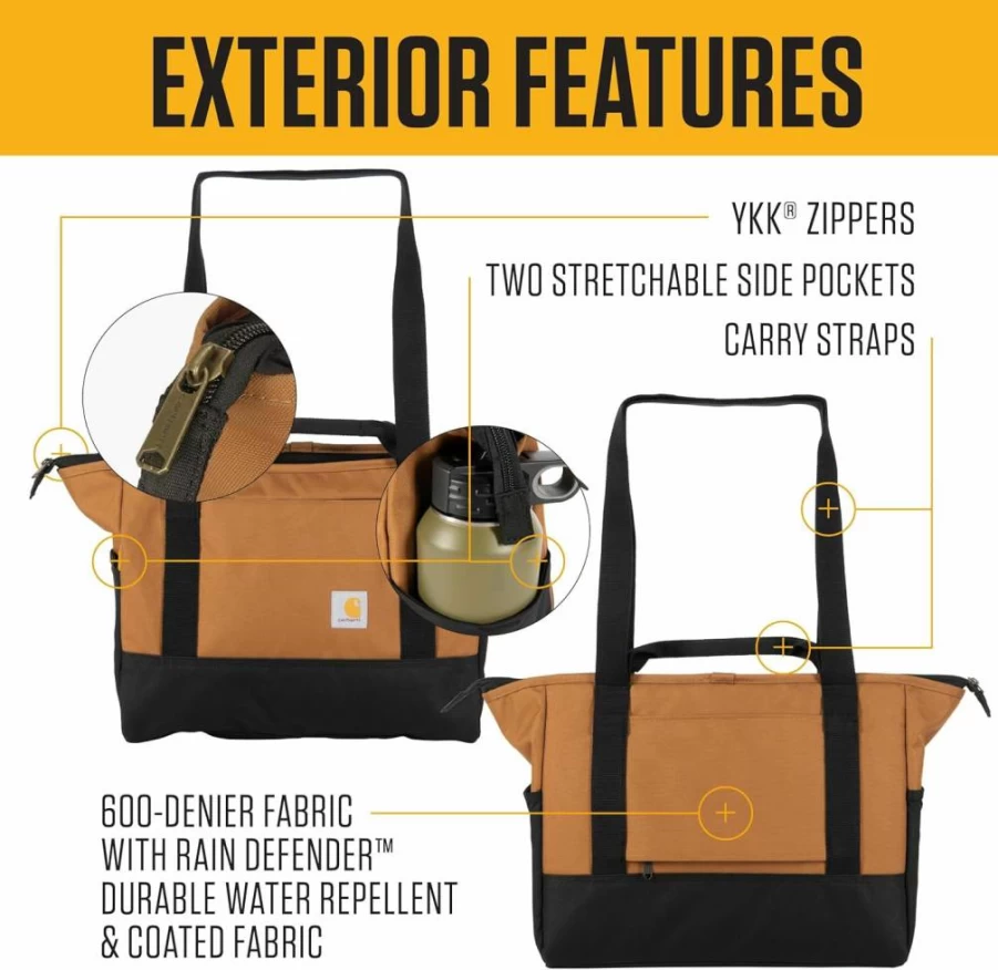 Carhartt Durable Classic Laptop Tote Bag for Work & Travel