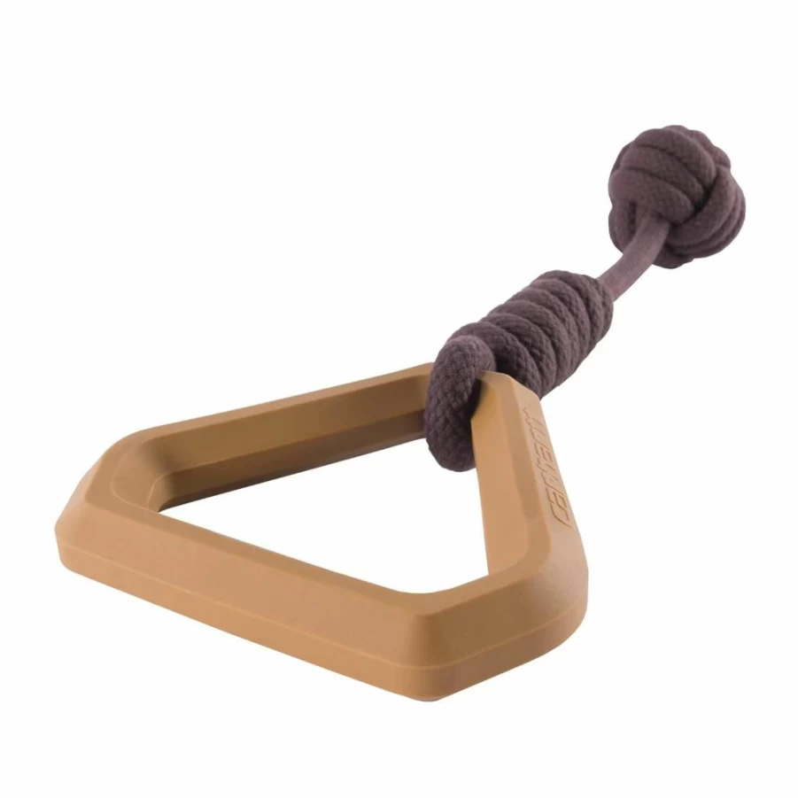 Carhartt Brown Firm Duck Bumper Dog Chew Toy - Durable Felt Chew for Dogs - One Size Fits All by Carhartt Gear