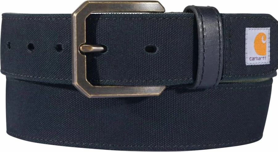 Carhartt Men's Duck Canvas Belt - Rugged Casual Workwear Belt for Men
