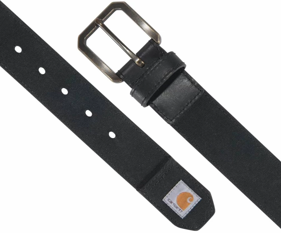 Carhartt Men's Duck Canvas Belt - Rugged Casual Workwear Belt for Men