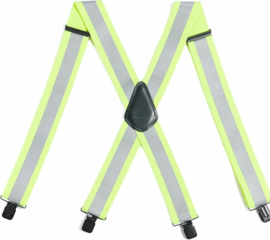 Carhartt Men's Rugged Flex Elastic Two-Tone Suspenders - Adjustable Work Suspenders for Durable Comfort