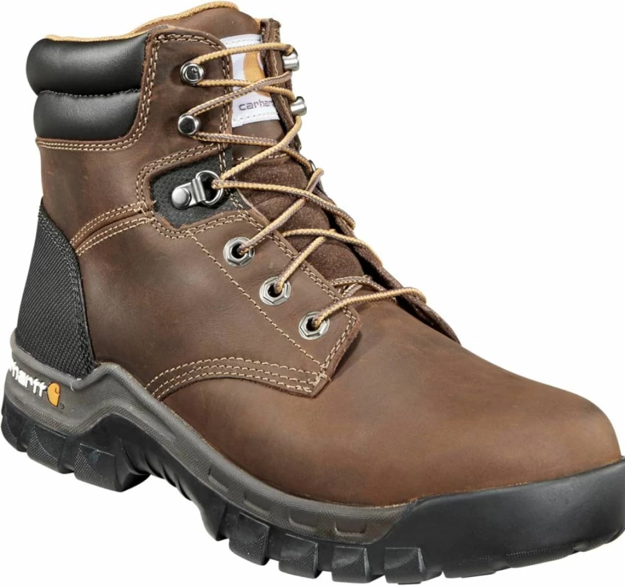 Carhartt Women's Rugged Flex 6-Inch Composite Toe Work Boots - Durable Safety Footwear for Women