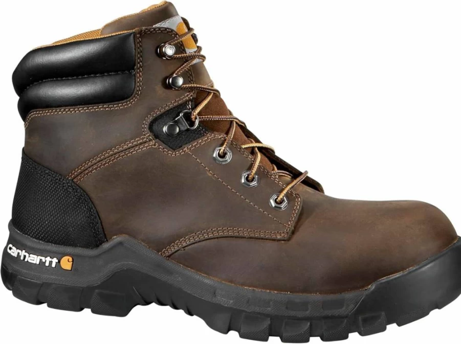 Carhartt Women's Rugged Flex 6-Inch Composite Toe Work Boots - Durable Safety Footwear for Women