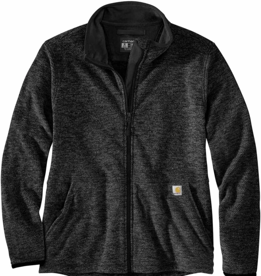Carhartt Women's Relaxed Fit Full-Zip Fleece Jacket - Warm & Comfortable Outerwear